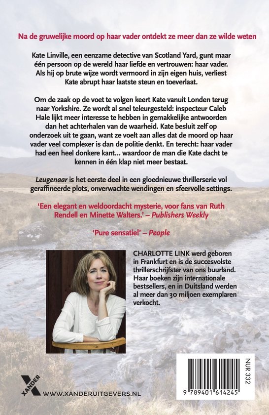 Charlotte Link, geboren in Frankfurt, is een succesvolle thrillerauteur. Foto van auteur Charlotte Link.