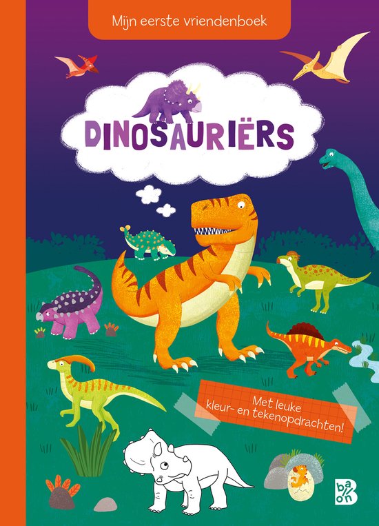 Mon premier livre d'amis : Les dinosaures
