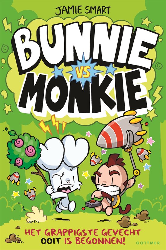 Bunnie vs Monkie 1 - Bunnie vs Monkie - cover