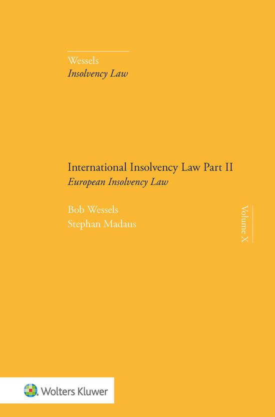 International Insolvency Law Part II - cover