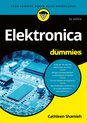Boek 'Elektronica voor Dummies', 3e editie, met een close-up van een computer circuitbord. Cathleen Shamieh auteur.