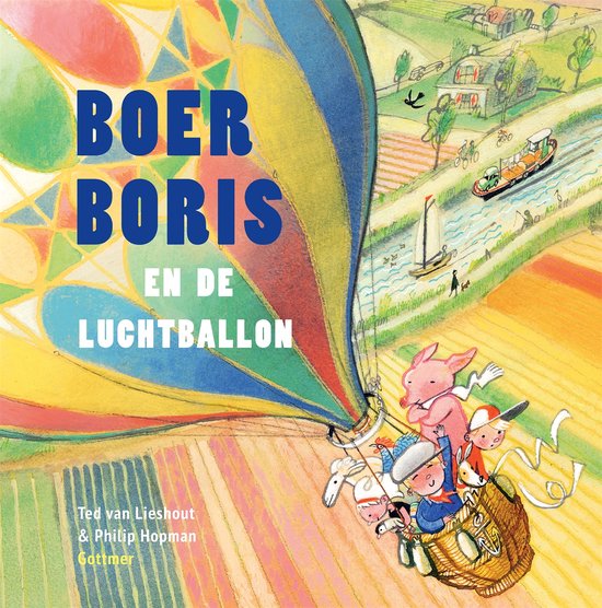 Boer Boris - Boer Boris en de luchtballon - cover