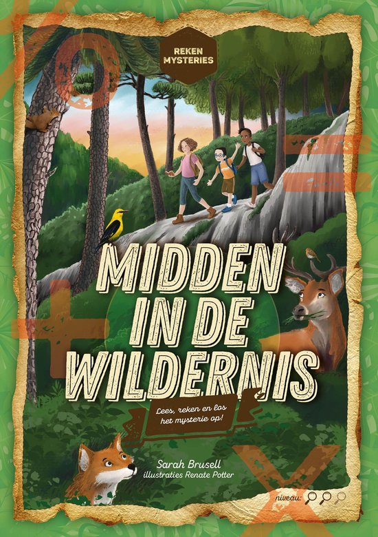 Rekenmysteries 2 - Midden in de wildernis - cover