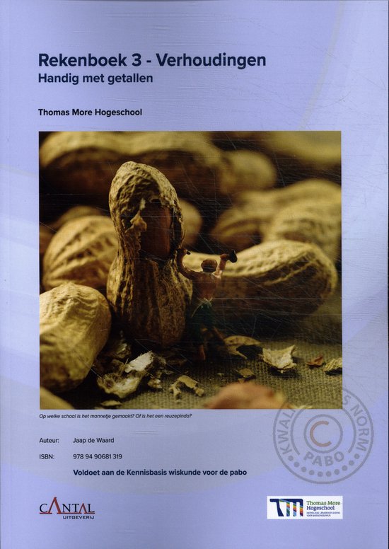 Handig met getallen - Rekenboek 3 - Verhoudingen - cover