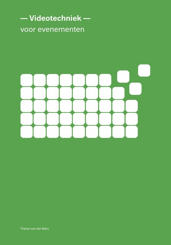 Videotechniek voor evenementen - cover