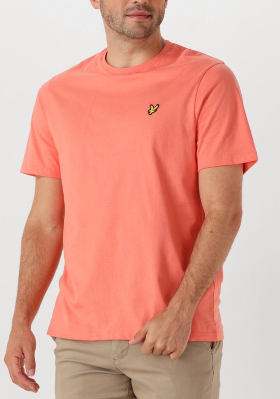 T-shirt uni Lyle & Scott Polos et T-shirts Homme - Polo - Corail - Taille L