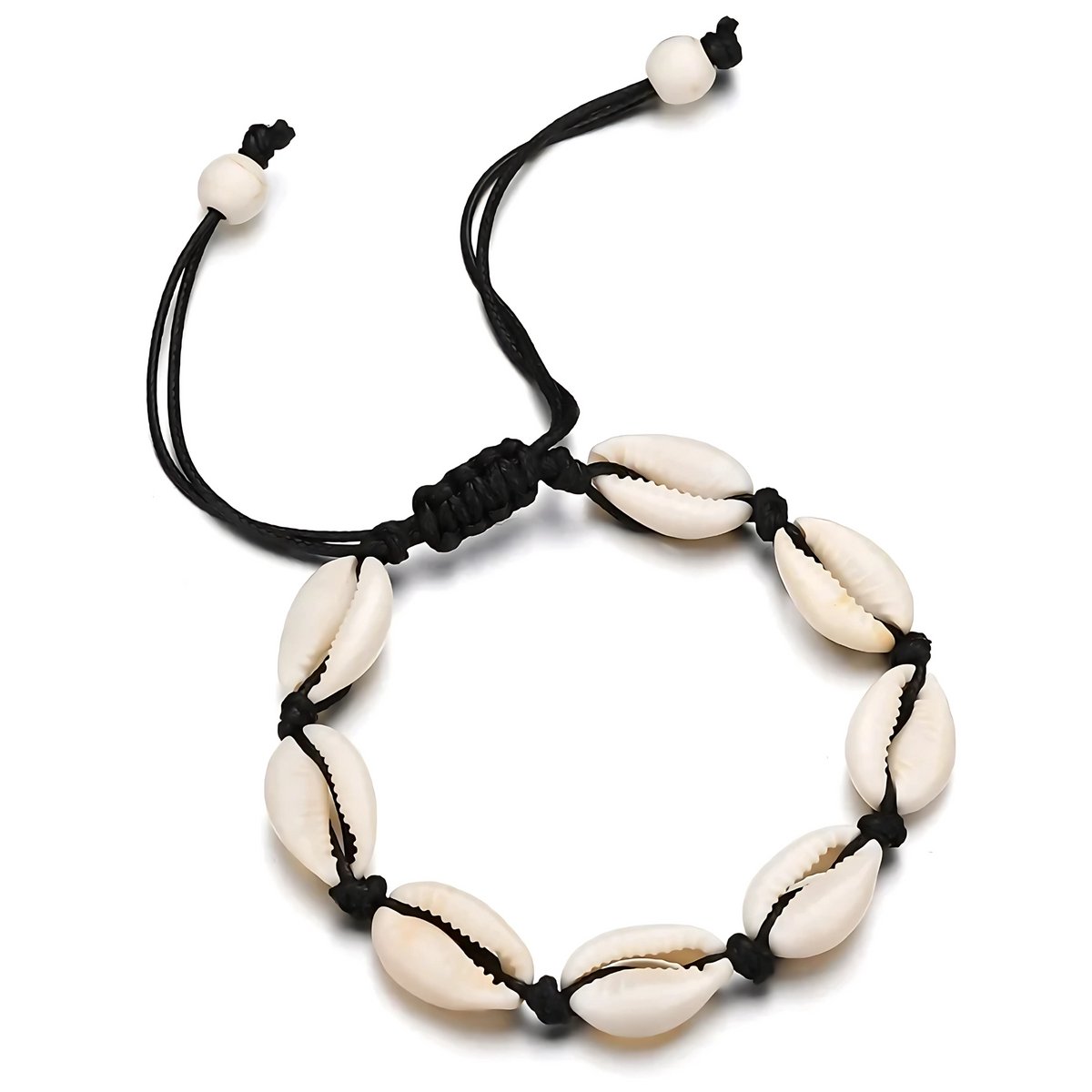 Innerlight® Boho Shell Bracelet - Handgemaakte Schelpen Armband - Schelpenarmband met touw - Armband- Schelpenarmbanden