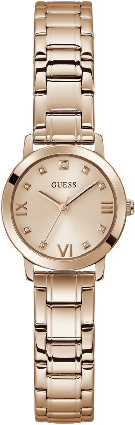 Guess Melody Analoog Horloge Roségoudkleur Case: 100% Stainless Steel | Armband: 100% Stainless Steel 28 mm GW0532L5