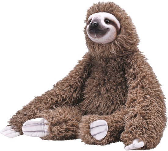 Wild Republic Luiaard knuffel - pluche - Knuffeldier - 43 cm - Zuid-Amerikaans - zoogdieren