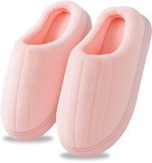 Twenty4seven® Pantoufles femmes Femme - Pantoufles - Chaussures de Maison Rose - Taille 39/40