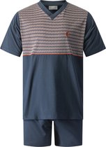 Gentlemen - short homme 114282 - 100% coton - bleu foncé - col V- taille XL