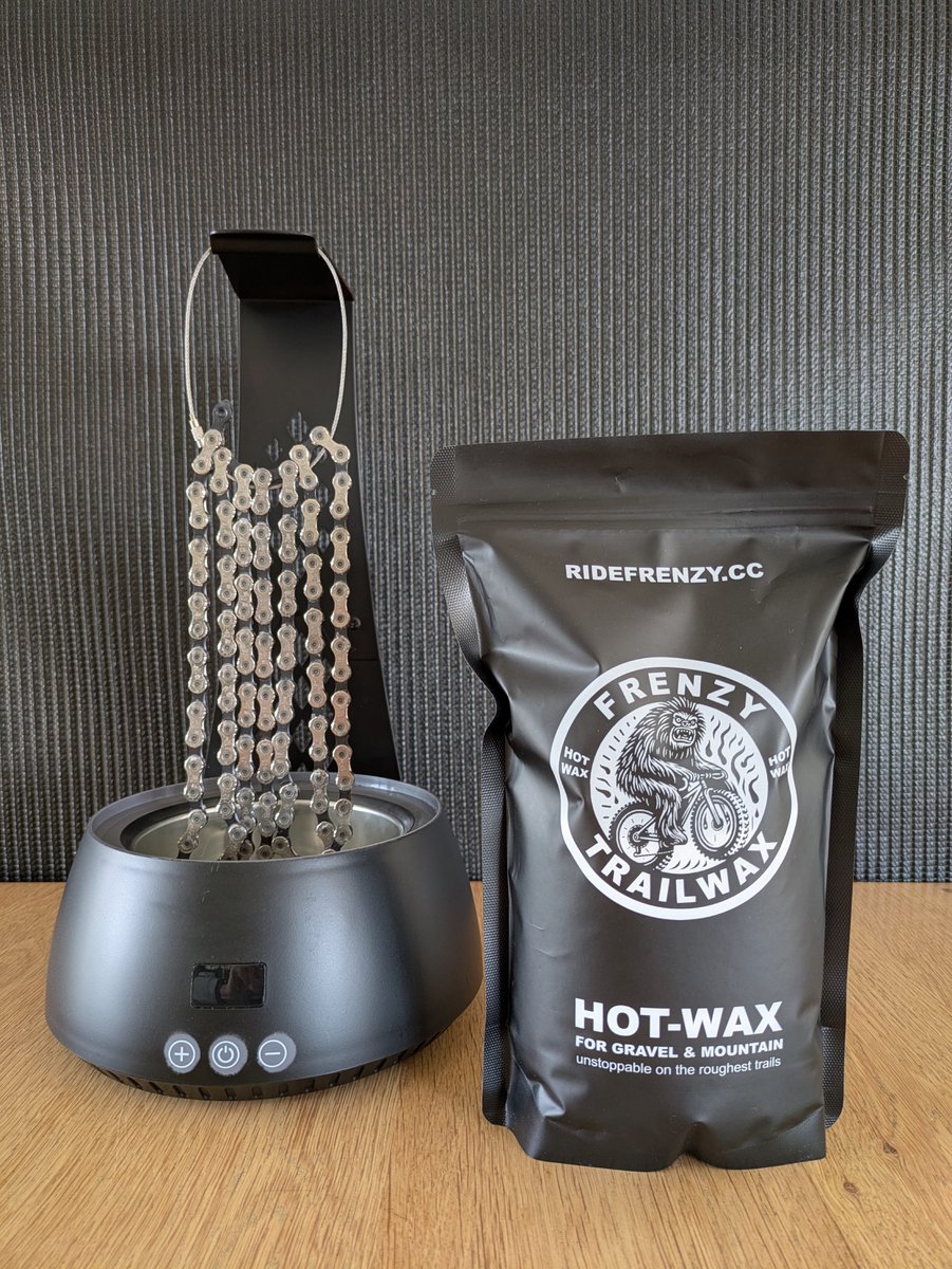 FRENZY Trailwax Hot-Wax 500g voor fietskettingen - Gravel - Mountainbike