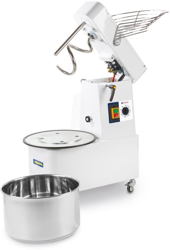 Hendi Deegmachine - kantelbare kop - verwijderbare mengkom - 35 kg/u - 10L van HENDI — afbeelding 2