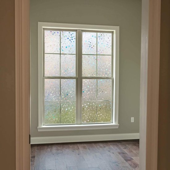 Privacy Windows-folie, Europese kerkstijl, glas-in-lood