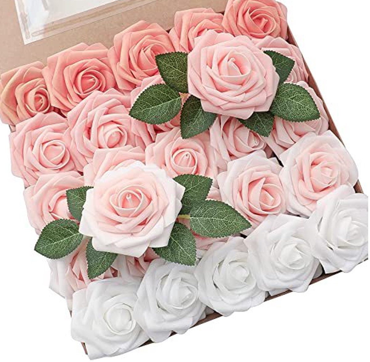 Kunst Bloemen Bruiloft - Rozen Nepbloemen - Creatieve DIY Decoratie - Voor Trouwtafel & Bo