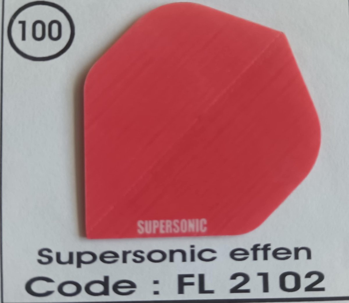 Dart Flights - 10 sets (30 stuks) - 100 micro - Supersonic - FL2102
