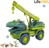 Jouets Dinosaurus LifeVibe© pour Enfants - Truck Dino - Jouets de plein air - Avec attributs