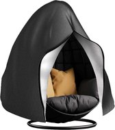 Hangstoelhoes Waterdicht - Tuinstoel Beschermhoes - Bescherming Buitenmeubels - Duurzaam Polyester Materiaal - 230 x 200 cm - Zwart