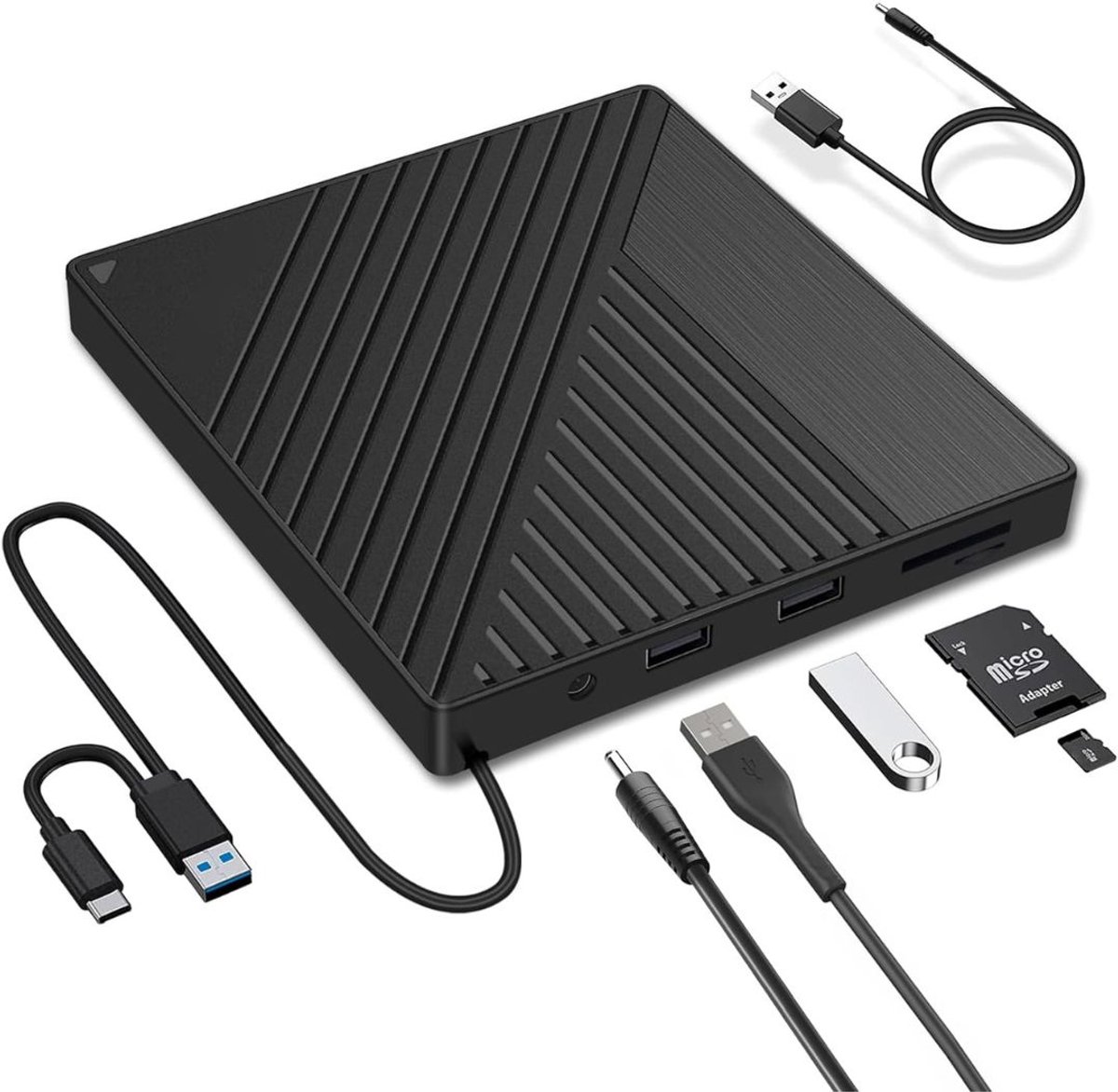 CLGP® Externe DVD Speler voor Laptop - CD Brander - Plug & Play