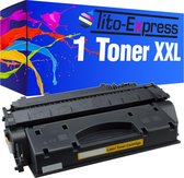 Tito-Express CF280X 1 toner XXL alternatief voor HP CF-280 X black voor LaserJet M401A M401D