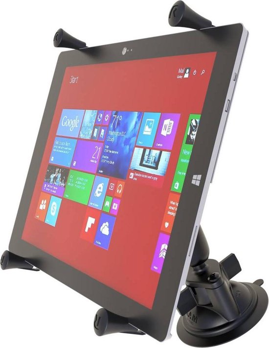 X-Grip 12 inch iPad Pro 12.9 Tablet Houder zuignap montage
