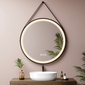 LUVODI Ronde led-badkamerspiegel, 80 cm