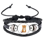 Akyol - panter armband zwart - Katten - dieren liefhebbers - jaguar - jachtluipaard - cheeta