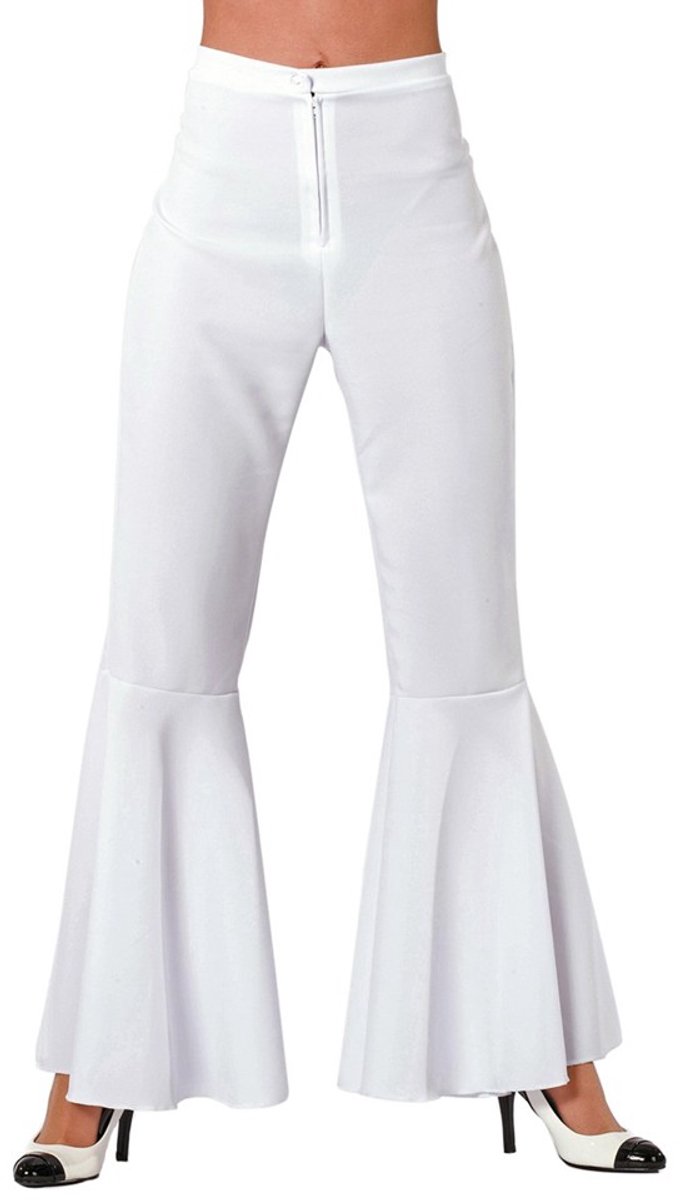 Hippie broek vrouw wit Jess - Maatkeuze: Maat 38 op Prijzenvolger.com