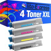 PlatinumSerie® 4 toner XXL alternatief voor Oki C5800