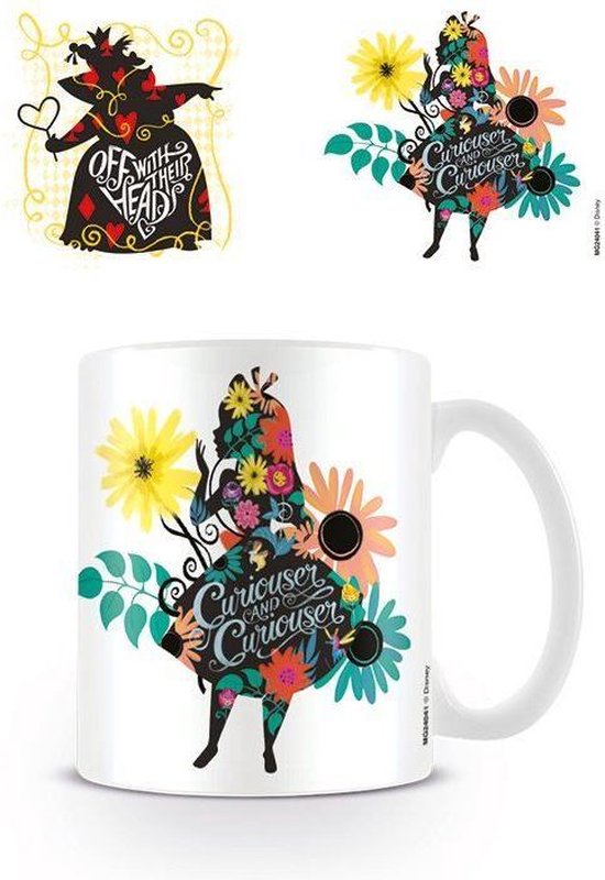 Pyramid International Disney Mok / Beker Alice in Wonderland Curiouser Cups & Mok / Bekers