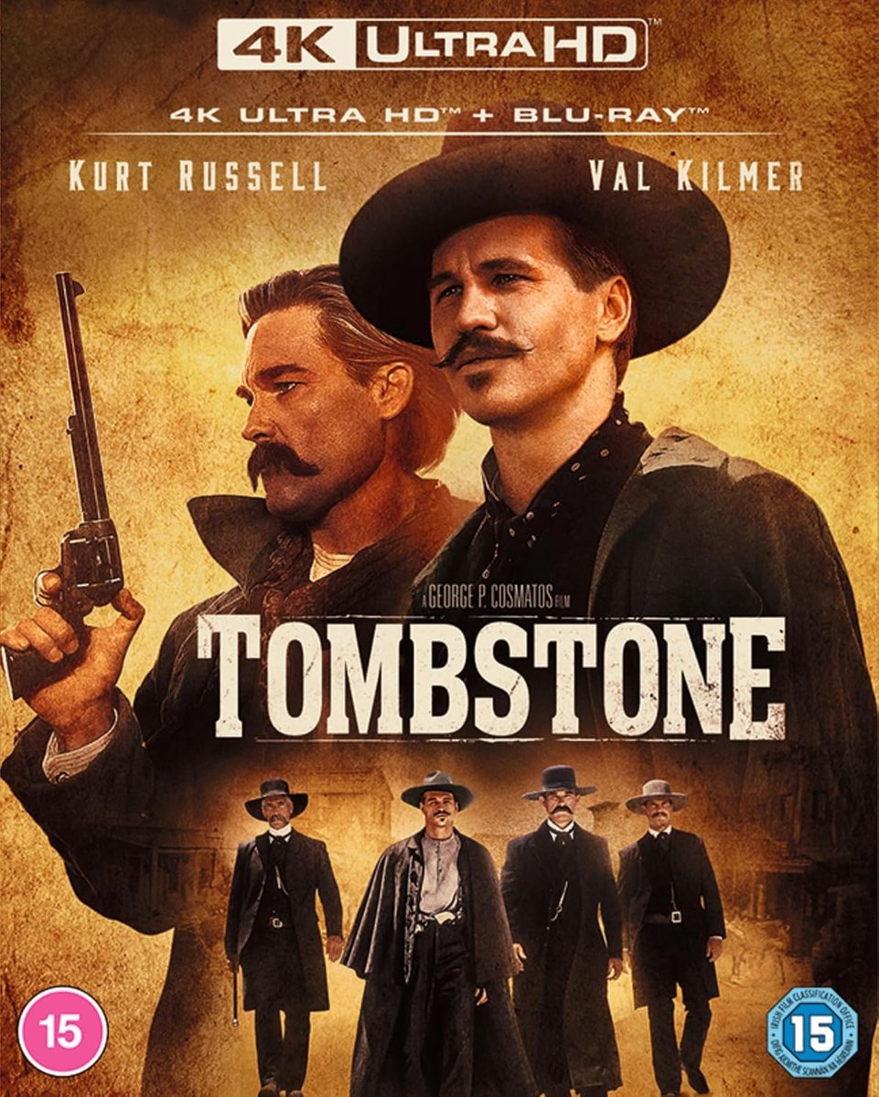 Tombstone - 4K Ultra HD + Blu-ray - Import