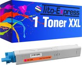 PlatinumSerie® 1 toner XXL alternatief voor Oki C3300 / C3400 magenta