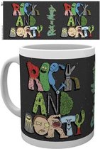 Rick and Morty Letters Mok