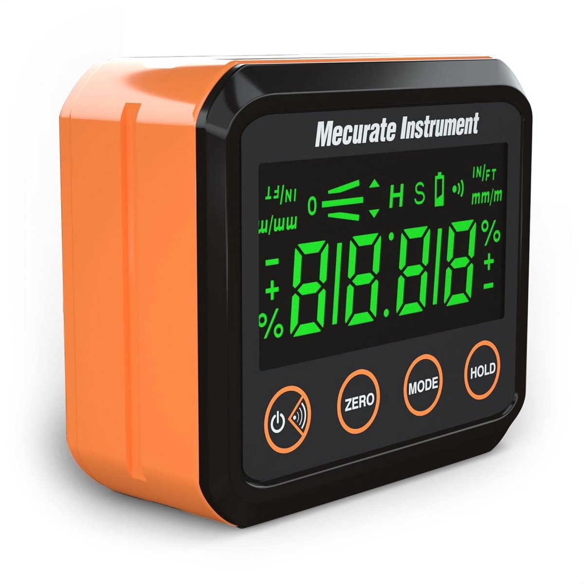 Digitale Hoekmeter met LCD en Achtergrondverlichting voor Houtbewerking en Bouw