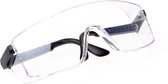 Bolle Veiligheids bril frame blauw helder glas (Prijs per 2 stuks)