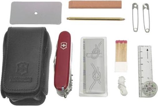 Victorinox SOS-set swisschamp zwart etui 45 functies | bol.com