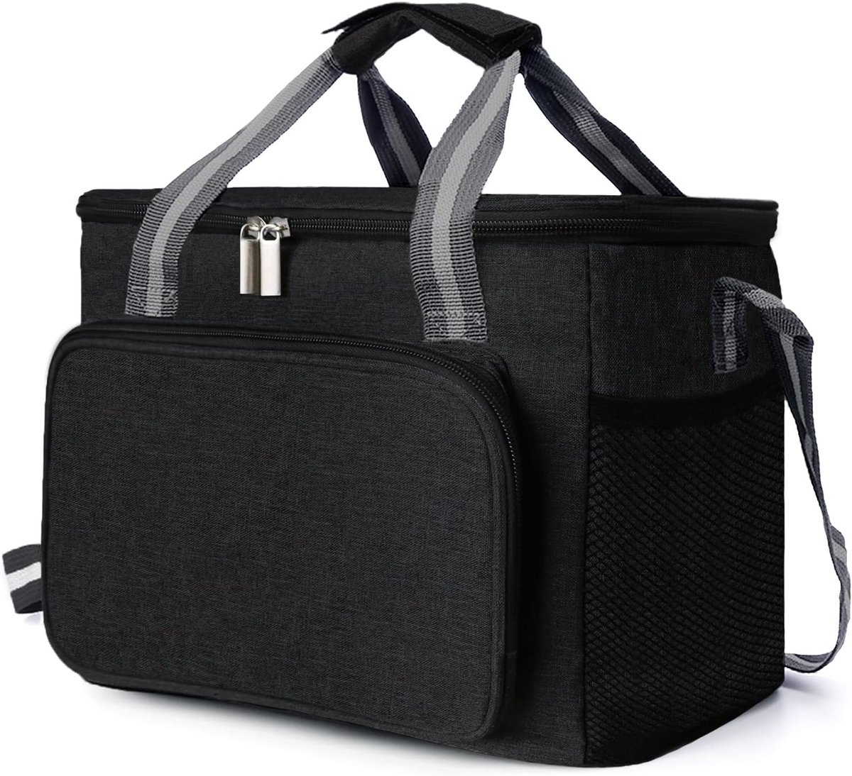 Koeltas 15 liter - opvouwbaar - zwart