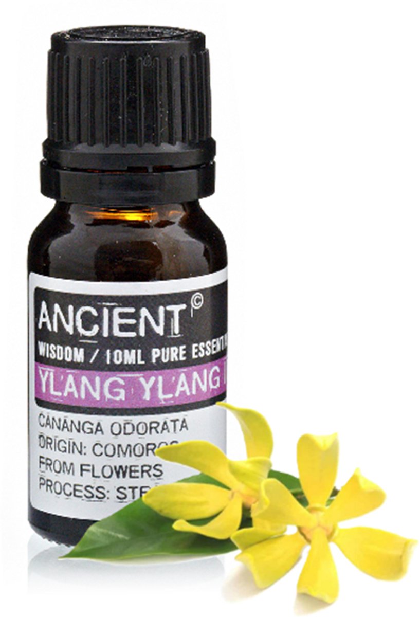 Goedkoopste Biologische Etherische Olie Ylang Ylang - 10ml - Essentiële Oliën Aromatherapie