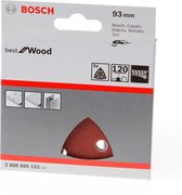 Bosch Schuurvel delta wood and paint K120 blister van 5 vellen