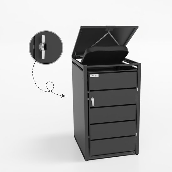 Kastrex Container Ombouw Kast - Voor 1 Kliko - Weerbestendig ...