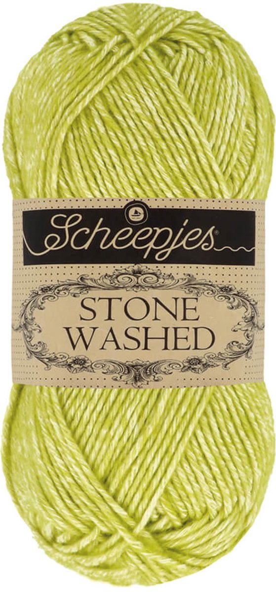 Scheepjes Stone Washed 50 gr - 827 Peridot