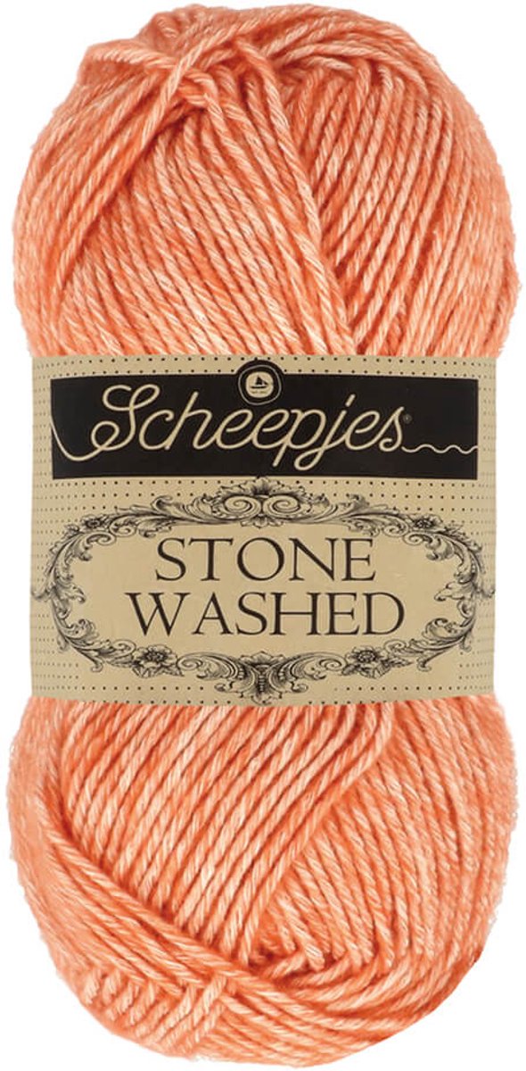 Scheepjes Stone Washed 50 gr - 816 Coral