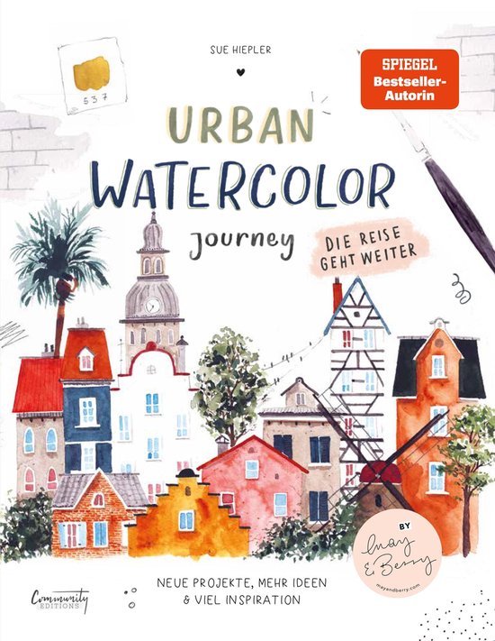 Urban Watercolor Journey. Die Reise geht weiter! - cover