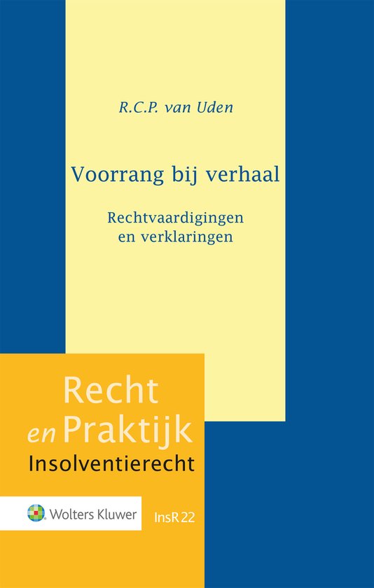 Voorrang bij verhaal - cover