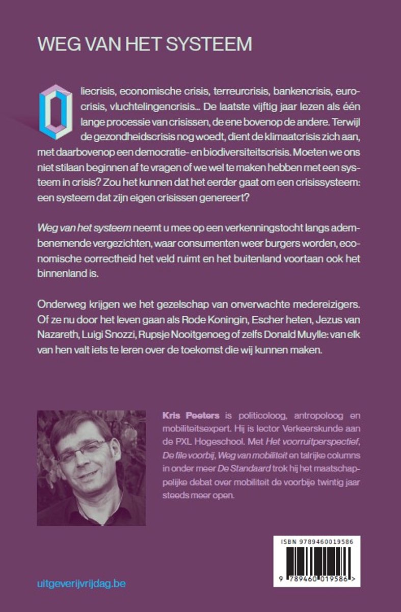 Weg van het systeem - back cover