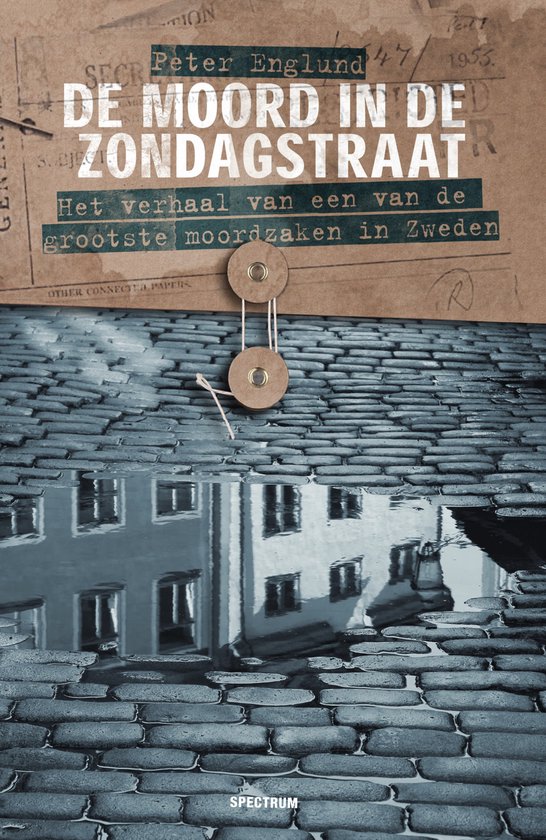 De moord in de Zondagstraat - cover