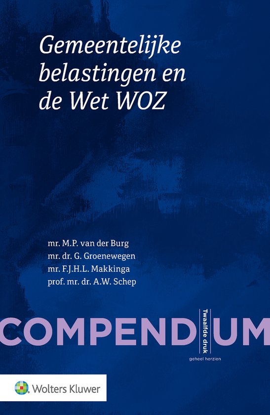 Compendium Gemeentelijke belastingen en de Wet WOZ - cover