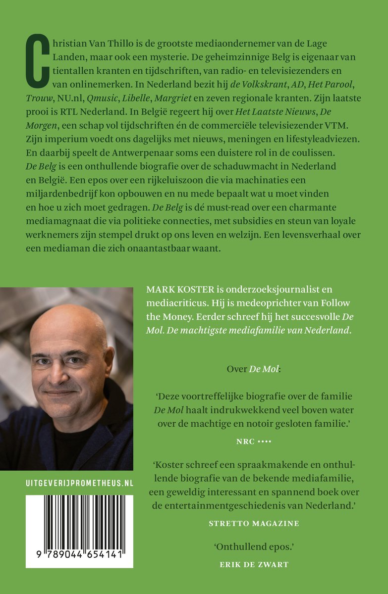 De Belg - back cover
