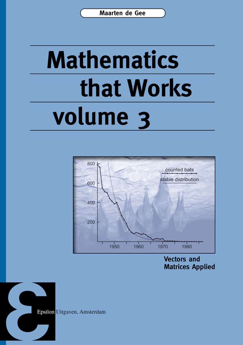 Omslag van Epsilon uitgaven 92 - Mathematics that Works 3