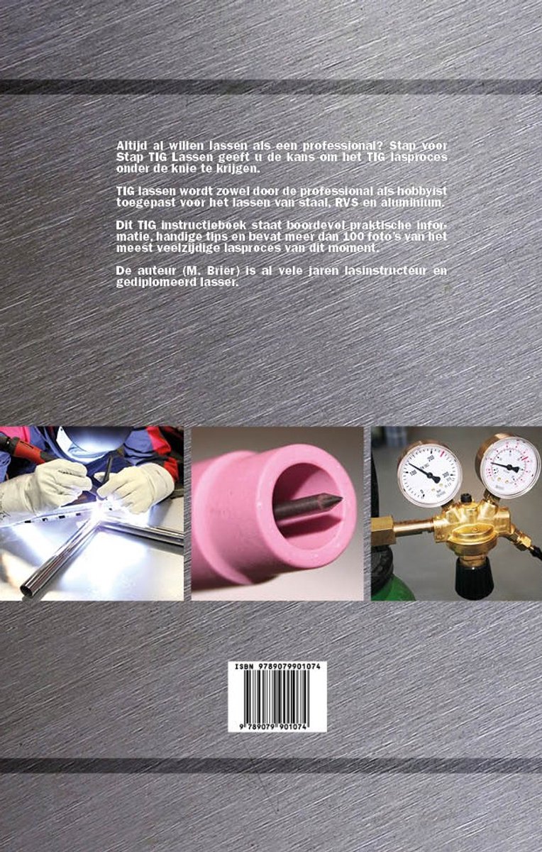 Stap voor Stap TIG Lassen - back cover